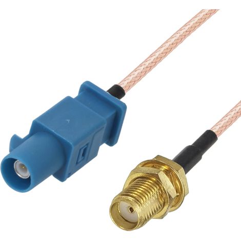 Pigtail Fakra Z-Stecker / SMA-Buchse RG316 3m