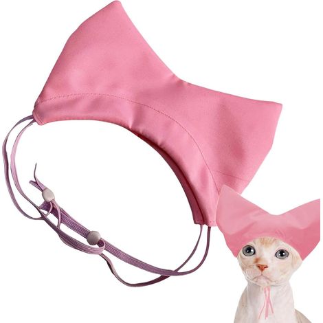 Shower Cap for Dogs, Pet Shower Cap, Adjustable Cat Bathing Cap, (1/5)