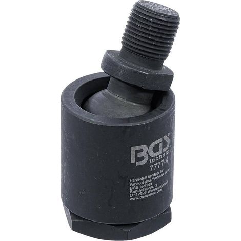 Adaptateur de Tête Sphérique M18 x 1,5 - Fixation Robuste et Précise, Acier, Pro - D-Work