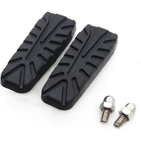 Moto Avant Arrière Repose Pied Peg Footpeg Plaque Couvercle en Caoutchouc pour 250/390 RC390 2019-2024 390