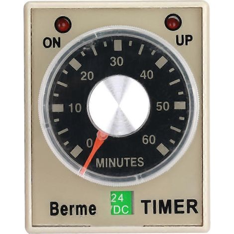 24VDC 60Minuten Einschaltverzögerungs-Timer-Zeitrelais AH3-3(60M)