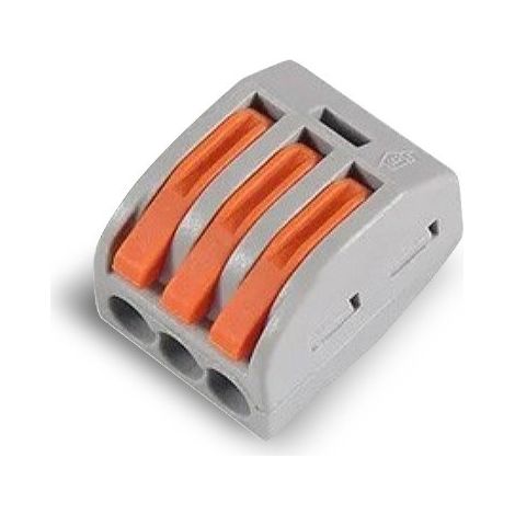 CONECTOR RAPIDO 3TOMAS 0,5-2,5mm (1/2)