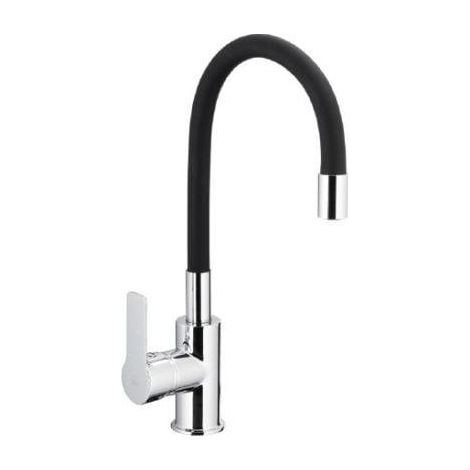 KFA Rumba Küchenarmatur in Schwarzchrom, langlebig