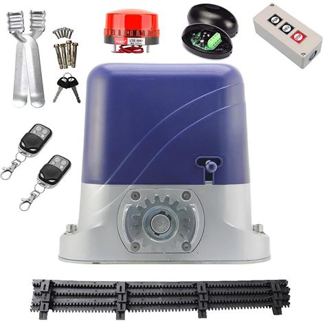 Heavy Duty 260 0LBS Automatique électrique GRILLES COULISSANTES for Porte Porte avec 1300 kg 4M Nylon Rack WiFi à Distance en Option de Commande(Kit 3) (1/5)