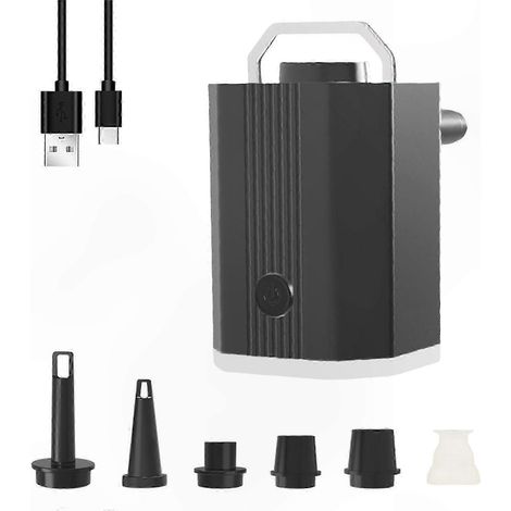 Pompe à vide électrique sans fil rechargeable pour vêtements de compression et valises, mini aspirateur portable de voyage pour sacs de rangement sous vide (1/5)