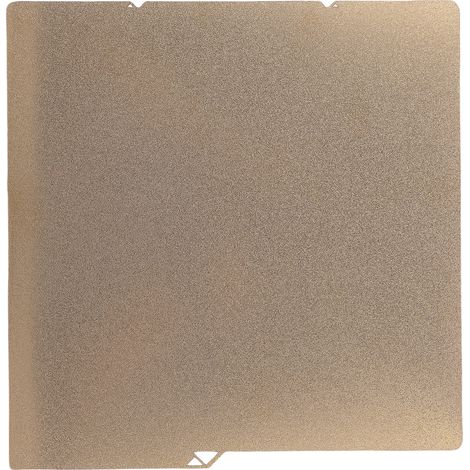 Plateau d'impression flexible compatible avec l'imprimante 3D Anycubic Kobra 3 S1C, finition PEI dorée mate double face, 264 x 276 mm (1/5)