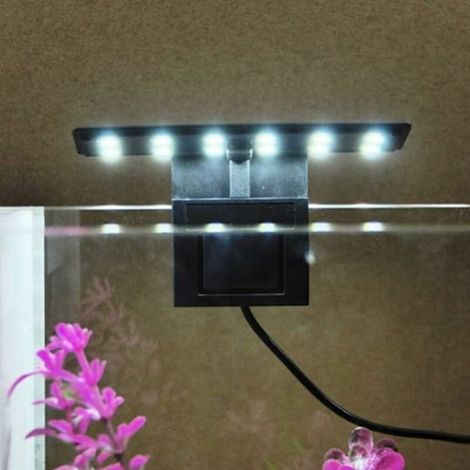 Lampe LED pour aquarium, clip réglable, design ultra-mince, pour poissons et plantes aquatiques.-AquaForge (1/5)