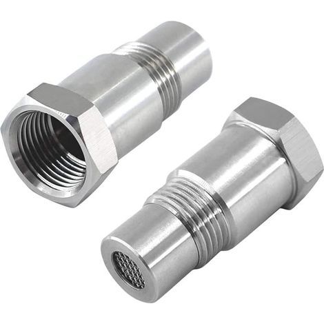 espaciadores de extensión para sensor de oxígeno para sistemas de escape de motores de automóviles M18 x 1.5, sonda Lambda de 45 mm (1/5)