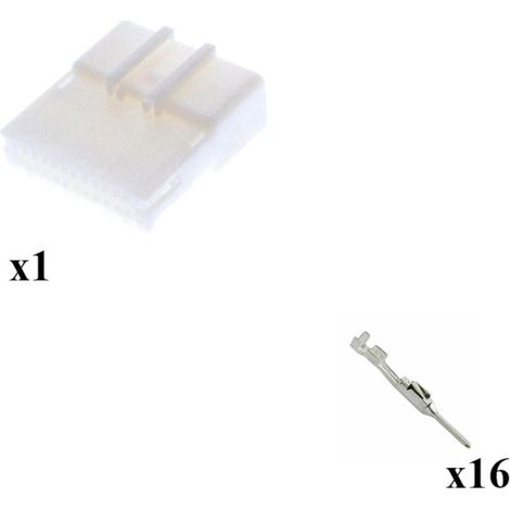 Kit connettore multilock 025 porta maschio 24 vie