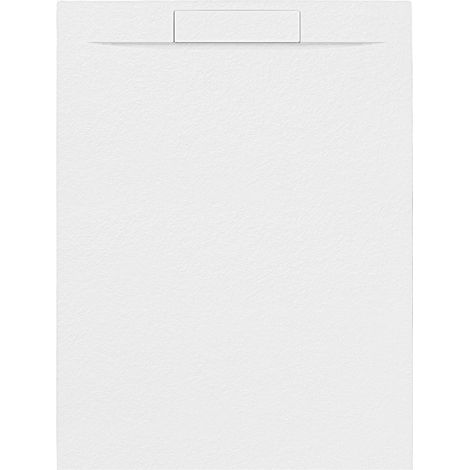 Allibert- Receveur de douche LUNA 120X90cm blanc mat (1/4)