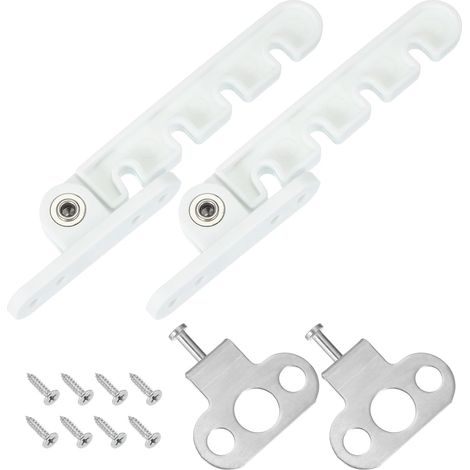 Lntyq 2 PCS Entrebâilleur de fenêtre, limiteur de fenêtre à battant, verrou anti-pincement, verrouillage de sécurité de sécurité pour bébé et enfant, entrebâilleur de ventilation pour la maison (1/5)
