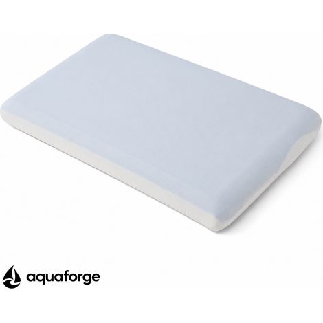 Almofada Cervical Ergonómica Espuma Viscoelástica Hipoalergénica Respirável 30 x 48 x 6 cm (1/5)