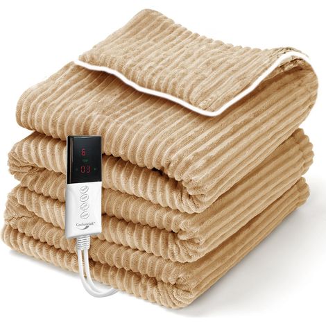 Hamar Heizdecke beige 160 x 130 cm (1/5)