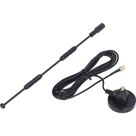 Antenne à ventouse 4G de grande taille, antenne extérieure étanche, antenne WiFi à tige de cuivre à gain élevé, antenne pour distributeur automatique, adaptée à la surveillance sans fil, module réseau (1/5)