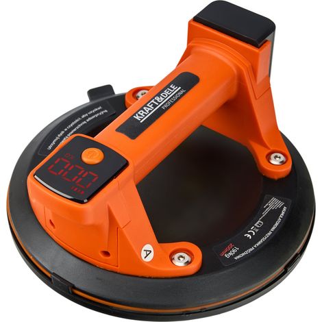 Ventosa a batteria da 200 mm, portata 190 kg, codice KD11986 (1/5)