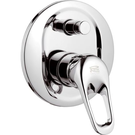 Rubinetto incasso vasca/doccia con deviatore remer - serie kiss (1/3)