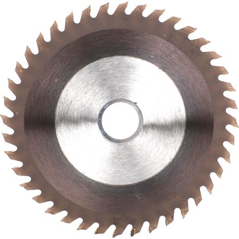 Disque de scie circulaire HSS pour le travail du bois, revêtement bronze, 105 mm x 1,6 mm x 20 mm x 40 dents