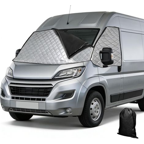 Fiat Ducato X250/290 Outdoor Thermal Cover - Thick Cotton - Removable - Hail Protection - Waterproof - Snow and Sun Protection (1/5)