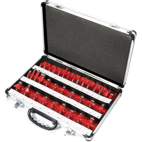Frese Legno Attacco 6mm X Pantografo . Decorazione Cornici Set Kit 35 Fresa (1/2)