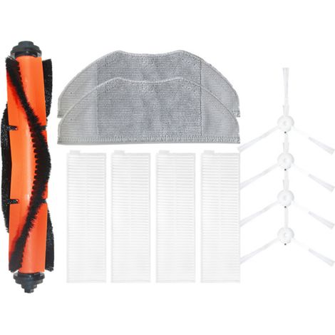 Mijia Xiaomi Robot de Balayage Accessoires G1 Brosse Latérale Filtre Brosse Principale Couverture Rouleau Nettoyage Chiffon de Nettoyage (Ensemble) (1/3)