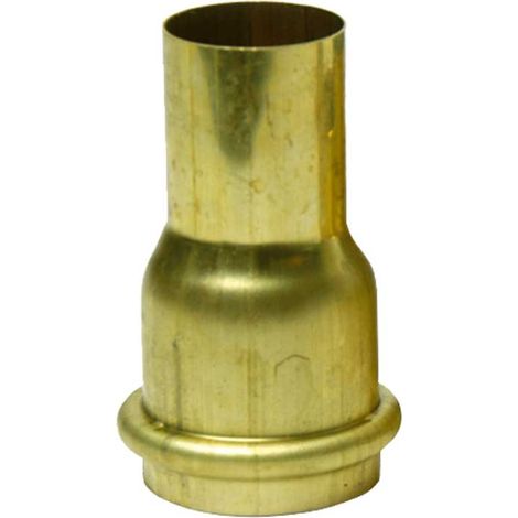MANICOTTO RIDOTTO A SALDARE DI PASSAGGIO PIOMBO-PLASTICA Ø32x26 mm