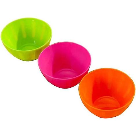 3 bols en plastique (1/3)