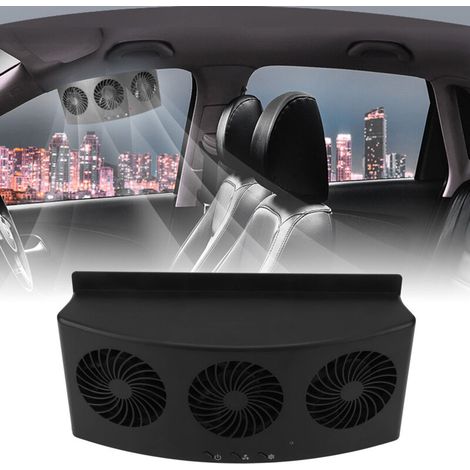 Ventilateur de voiture USB 4000 RPM 3 ventilateurs 2 vitesses faible noise bonne dissipation thermique pour toutes les voitures (1/5)