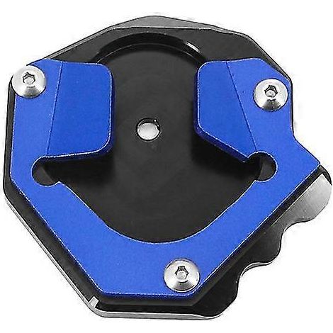 Motorradzubehör: Seitenständerverlängerung mit Fußstütze für Yamaha XT1200Z Super Ténéré (2014) – Blau – ohne Logo (1/5)