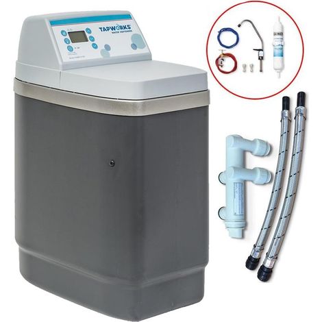 Tapworks NSC11PRO Water Softener Easyflow Metered - Full Installation Kit + Tap