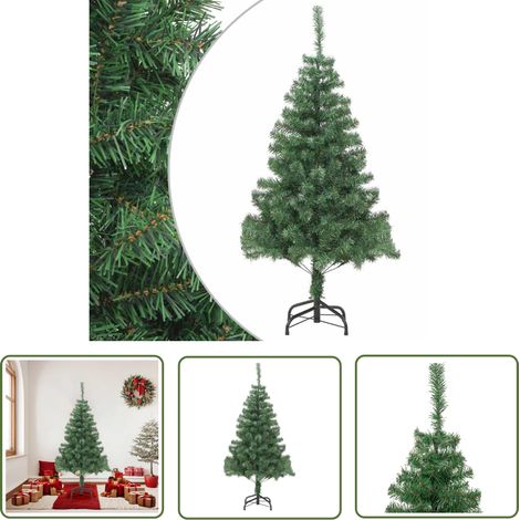 Arbre de Noël artificiel, Sapin de Noël Artificiel pour Décoration de Fête de Noël avec support 180 cm 564 branches LKOWF90770 (1/5)