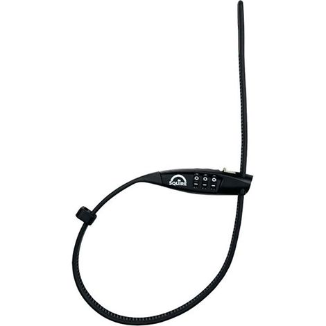 Brida de acero con combinacion, negra, 450 mm