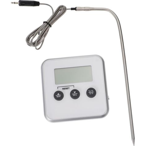 Mikinona Thermomètre à Viande Numérique pour Barbecue Sonde (1/5)
