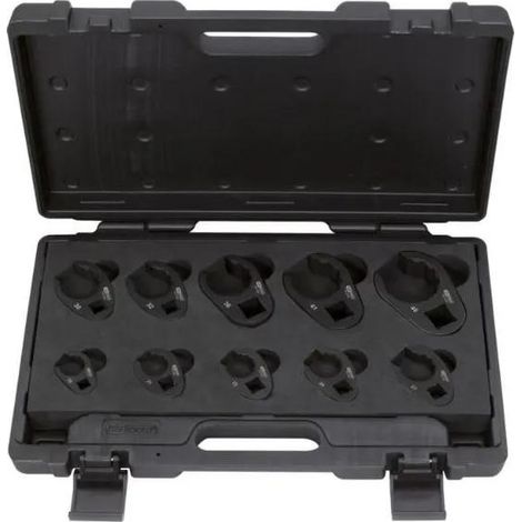 KS Tools Juego de Llaves de Tuerca 10 piezas 19-46 mm bruñidas