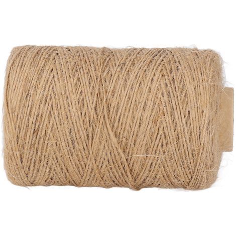 300M Jute Twine, 1mm Diameter, Single Strand Rope, DIY Craft Accessory, Home Decoration (1/5)