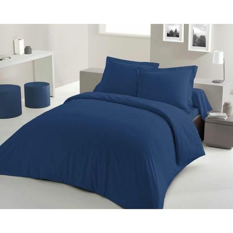 Lovely Home DeckenSet Bettwäsche Set Blau 220x240 cm