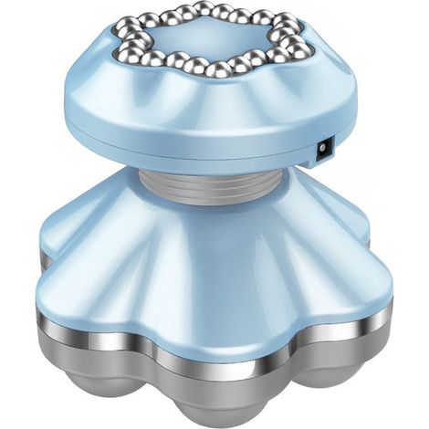 Mini masseur - 10 cm - Bleu - Appareil de massage - Masseur électrique