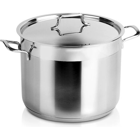 Olla Orion Anett con tapa, acero inoxidable, 36 cm, 10,1 L, Premium Grande (1/5)