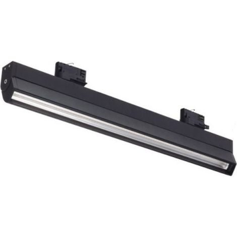 Spot LED sur Rail Linéaire Triphasé 90cm 40W Noir Garantie 5 ans - Blanc Neutre - SILUMEN (1/5)