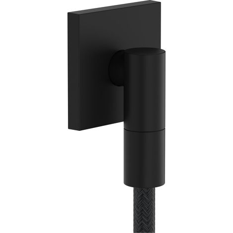 hansgrohe AXOR Wall outlet Fine Raccord mural carré, 36738670,