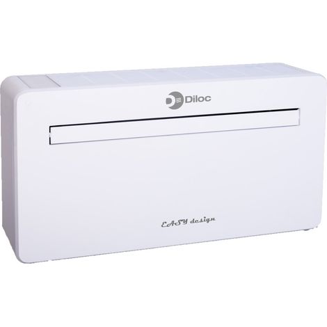 Condizionatore Senza Unità Esterna Diloc Easy Design 12 HP 9200 Btu R-290 Wi-Fi Integrato
