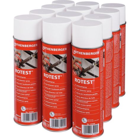 ROTHENBERGER Spray détecteur de fuites 400ml Pack de 12 - 1000000442 (1/3)
