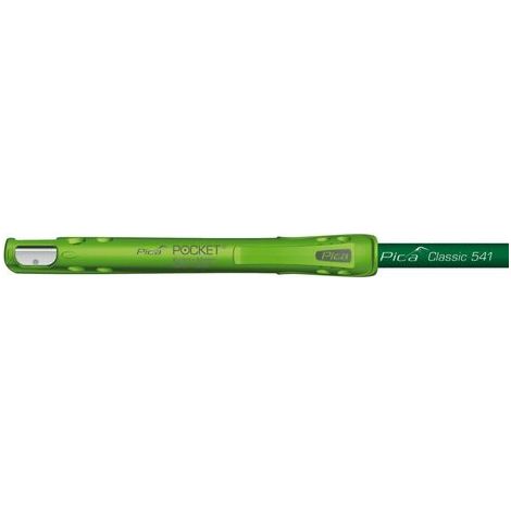 Custodia portatile per penne a inchiostro/etichette con lama appuntita e 1 matita per pietra (1/5)