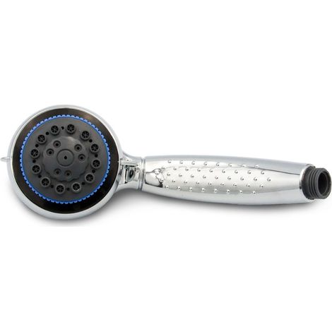 Handbrause Chrom mit 8 Funktionen und ergonomischen Griff (1/3)