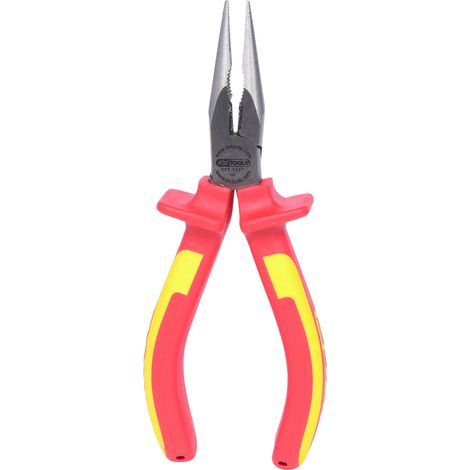 KS Tools ERGOTORQUE VDE Flachrundzange, 165 mm (1/2)