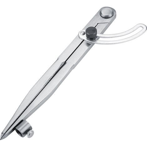 Séparateur en Cuir d'aile de 200 Mm, Boussole en Cuir, Outil de Boussole en Cuir, Séparateur en Acier Réglable, Outil Rotatif, Espacement des Boussoles, Zone de Bord (1/5)