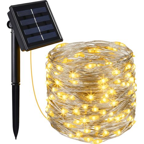 Luces de cadena de cortina solares 100LED YOGY CURTAIN