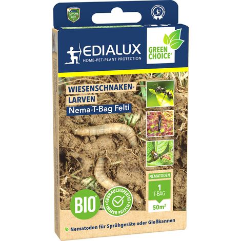 Edialux Nematoden T-Bag Felti gegen Wiesenschnakenlarven 50 m² (1/3)