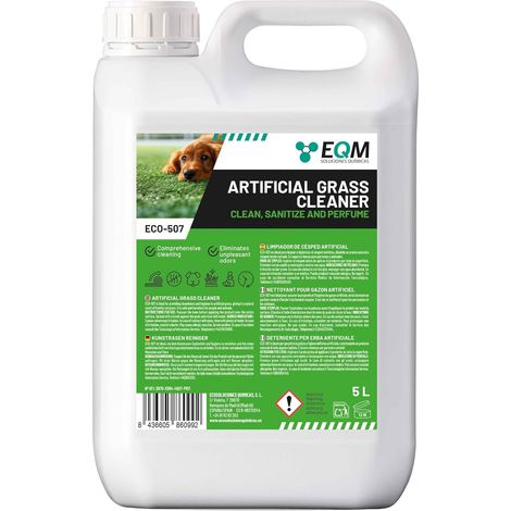 EQM - ECO-507 - Nettoyant pour Gazon Synthétique - 5L - Nettoie et Parfume - Format Économique, Longue Durée - Non Toxique - Vert (1/5)