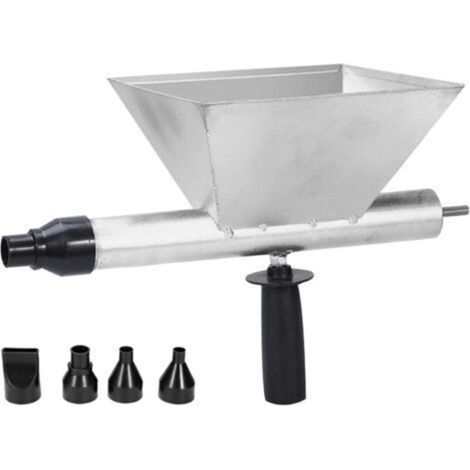 Zementspritzpistole, Wandanstrichwerkzeug, tragbares Zementmörtelspritzgerät, Verfugungsmaschine, Zementverfugungsmaschine aus legiertem Stahl mit 4 Düsen (1/5)