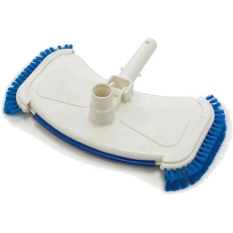 Green Mobility-Tête d'aspirateur avec brosses latérales pour manche standard ou télescopique - Embout d'aspirateur de piscine (1/4)